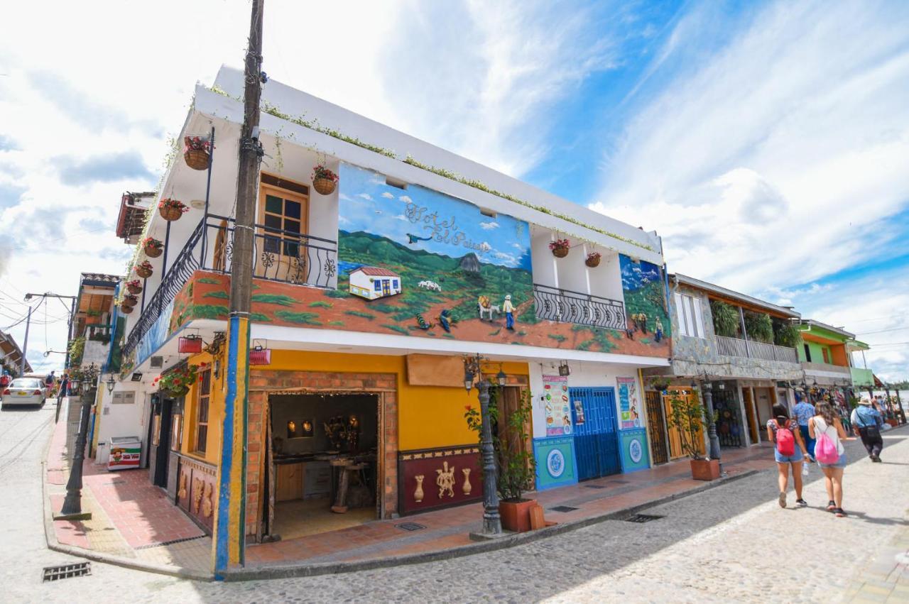 Hotel El Paisaje Guatapé Exteriör bild